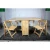 Import Outdoor Wedding Party Folding Wooden Dining Table Folding Table from China