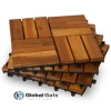 Outdoor wood flooring tiles plastics base - High quality engineered wood flooring
