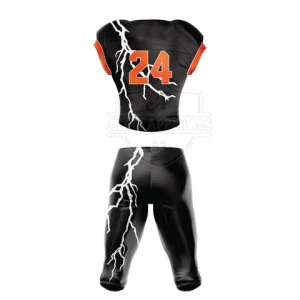 Pakistan Made 2024 Best Price American Football Uniform Hot Sale Sports Wear American Football Uniform