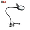 PD-5S hot sale gooseneck clip-on magnifier with adjustable light for reading, repair and beauty manicure