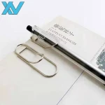 Pen-Hanging metal paper clip multi-purpose metal pen holding spring clips