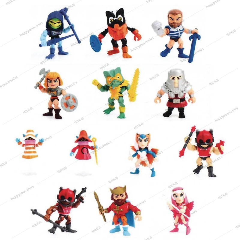 Personalized Small Cartoon Figure Model Toy Mini Figure Toy for Kids OEM and ODM