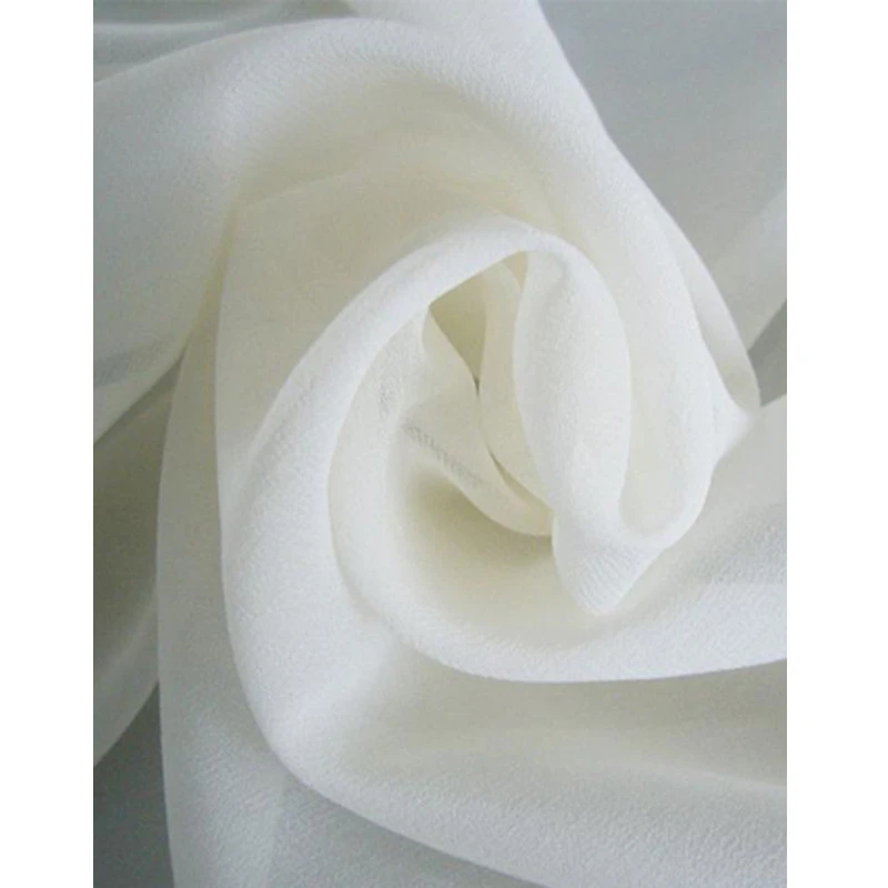 PFD georgette silk fabrics 100% mulberry silk 5momme,8momme,10momme,12momme,15momme professional silk fabric manufacturer  China