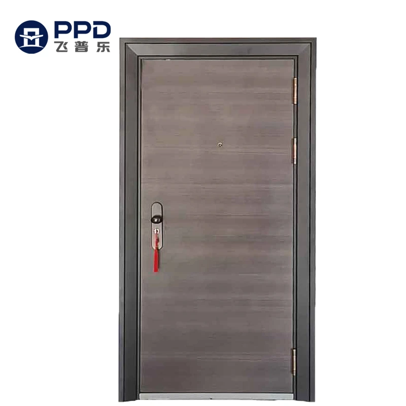 Phipulo 2020 Latest Design Cheapest Price Hot Sale Iron Gate Door Security Steel Door