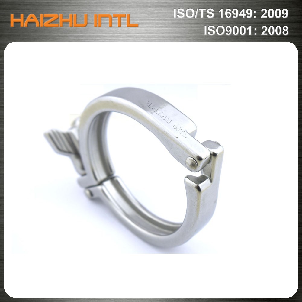 Pipe clamp fittings, round metal clamp, pipe clips
