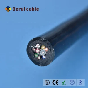 Pipe detection camera cable flexible CCTV detection cable
