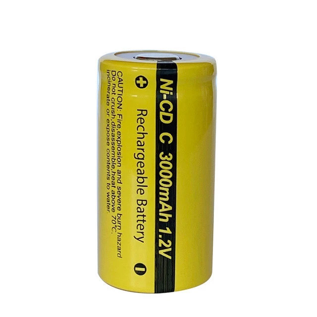 PKCELL LOGO Nicd batteries1.2v d size 3000mah rechargeable battery oem is ok