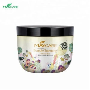 Plant  Extract Anti Dry Nourish Reviving flower fragrance Hair Mask Hair Treatment