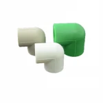 plastic connectors 90 elbow PPR Pipe Fittings plastic t-junction HDPE fitting Conduit Elbows PVC pipe of plumbing