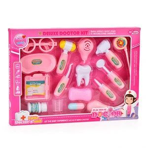 Plastic Dentist Set Toy Role Play Pretend Play Toy Educational Toy For Preschool Kids Doctor Medical Set