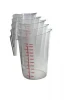 Plastic PC Cup Kitchen Tools Measuring Cup Recyclable Scaled
