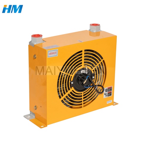 Plate-Fin Air-cooled Oil Radiators Heat Exchanger AH1012T-100L hydraulic oil cooler
