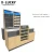 Import Plywood Shop For Fitting Convenience Liquor Glass Display Cash Retail Store Dual Side Checkout Counter Supermarket from China