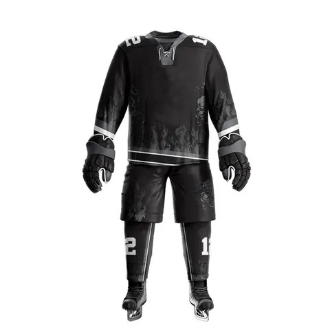 100% Polyester Factory Made Customized Ice Hockey Uniforms & Jerseys Sports Wear Cheap Price  Ice Hockey Uniforms