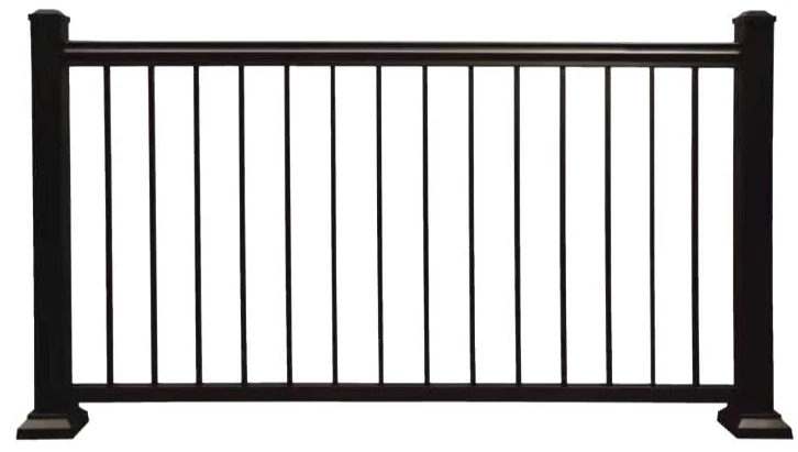 Popular Aluminum Fence Decorative Fence Panel Aluminum Railing System Deck Railing