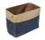 Import Popular Dark Blue Storage Bag Clothes Collapsible Large Laundry Basket from China