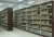 Import popular library furniture and equipment book rack shelf metal material Multi-level  book store display shelves from China