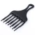 Import Popular plastic hair afro comb hairdressing styling tool durable high quality ABS hair combs clipper comb from China