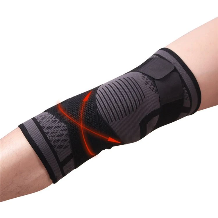Popular Weight Lifter Supporter Knee Support With Adjustable Brace