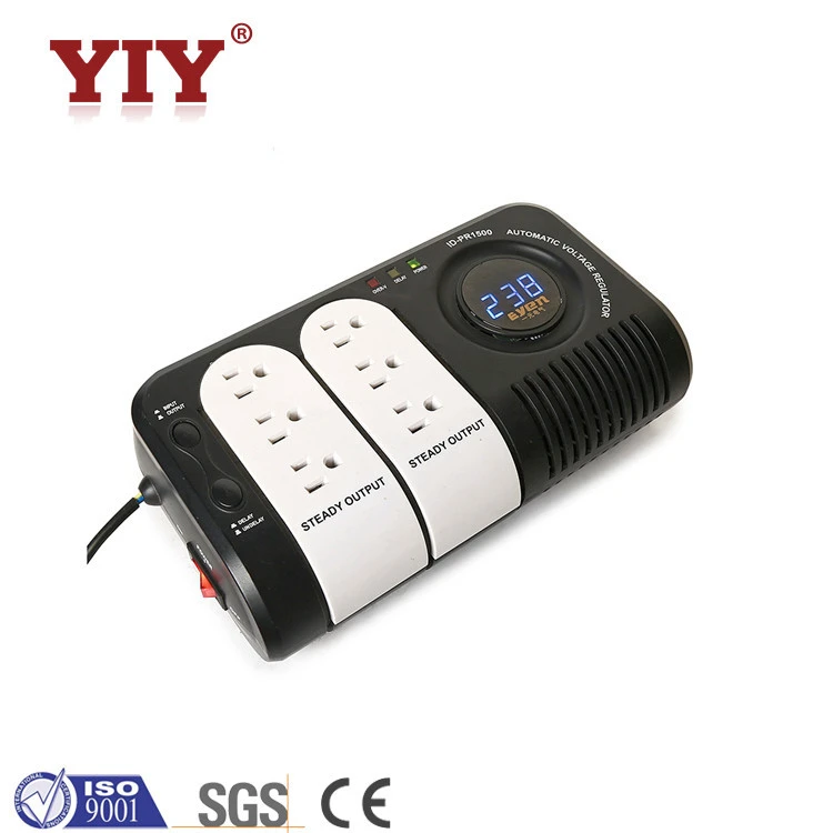 Portable 2000VA Relay Control AC Socket Automatic Voltage Regulator Stabilizer AVR