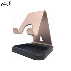 Portable aluminum bracket for ipad cellphone mobile phone stand tablet holder pc desktop stand