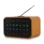 Import portable bluetooth speakers with strong bass Wood LED Light Bluetooth Speaker with Antenna from China