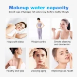 Portable imported proton membrane hydrogen rich water bottle hydrogen generator  PC material hydrogen water bottle