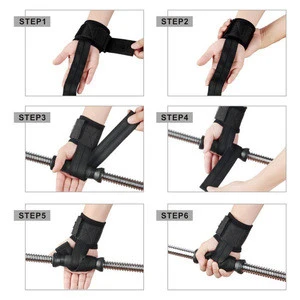 Premium wholesale OEM weight lifting hand bar wraps wrist support