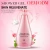 Import private label beautiful lightening herbal rose petal shower gel body wash with flower from China