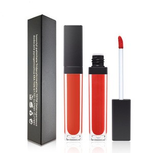 Private label makeup lip gloss long lasting matt liquid lipstick