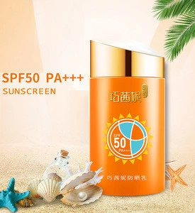 Private Label Natural Mineral Whitening Face Sunblock Sun Screen Lotion Sunscreen Cream
