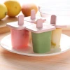 Products Supply Kitchen Accessories Summer Food Grade DIY Frozen Ice Cream Maker Cube Tools Popsicle Stick Ice Molds