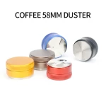 Professional Barista Tools Coffee Distributor 51mm 53mm 58mm Dual Head Coffee Leveler For Portafilter