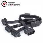professional car auto obd2 scanner diagnostic tool cable 3 in 1 with switch
