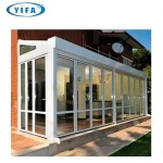Professional custom sunroom aluminum 4 season winter garden gazebo pergola sunroom