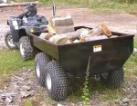 Professional Farm Trailer Manufacturer 4W-A06 Farm Trailer CE Certificate