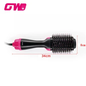 Professional  Hot Air Brush negative  Electric Blow Dryer ion ionic One Step Hair Styler 3 in 1 hair dryer brush