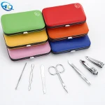 Professional Stainless Steel Nail Clipper Set Nail Tools Manicure & Pedicure Set Of 7Pieces Nail Clipper