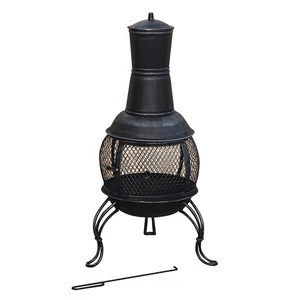 Promotion mini outdoor fire pits with chimney