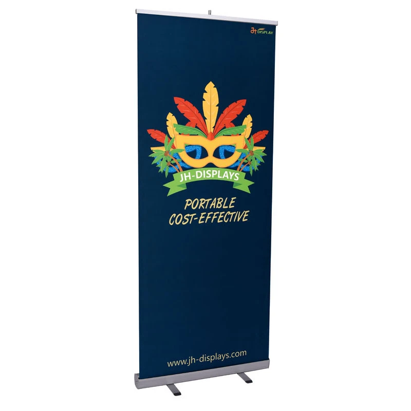 Promotional advertising roll up stands