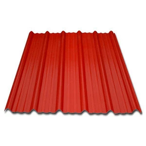 pvc upvc material Heat insulation Color stable Corrugated Plastic roofing sheet for Warehouse