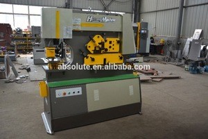 Q35Y-20 hydraulic used notching machine /used ironworker /used iron worker