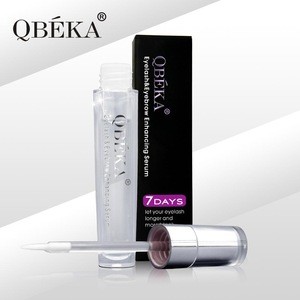 QBEKA Eyelash Eyebrow Extension Enhanced Hair Growth Serum Thick Soft Darker