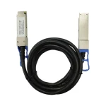 QSFD-100G-CU2M 100GBASE QSFP DAC Cable 2M Black High-Speed Copper Direct Connection for Short Distance Data Centers