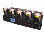 QX-A8-D mug sublimation lanyard printing machine heatpress machine