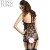 Import R6269 Halter Neck T Back floral mesh Lace Garter Belt Body stocking from Taiwan