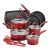 Import Rachael Ray 14-Pcs Pressed Aluminium Long-Lasting Non Stick Kitchen Cookware Set from China