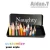 Import Rectangle Shape Creative Office & School Supplies Word Black High Grade Matt Metal Pencil Cases with Hinged Lid from China