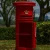 Import Red metal mailbox, vintage mailbox, cast iron mailbox from China