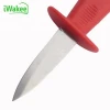 Red Plastic Oyster Knife Seafood Tool Shell Opener